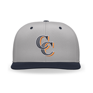 Richardson Cap Chatsworth Baseball Custom Fitted Grey/Navy Cap