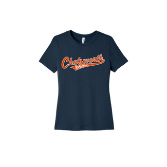 Chatsworth Baseball Ladies Relaxed Crew Tee