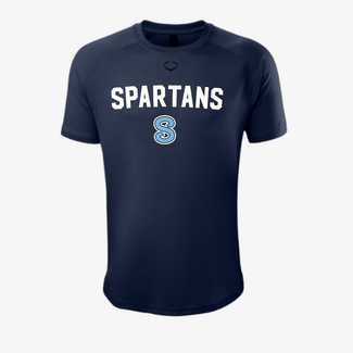 EvoShield Sylmar Baseball Evoshield E310 Tech Tee - Spartans