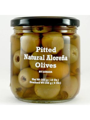 Losada Pitted Alorena Olives 12oz Jar