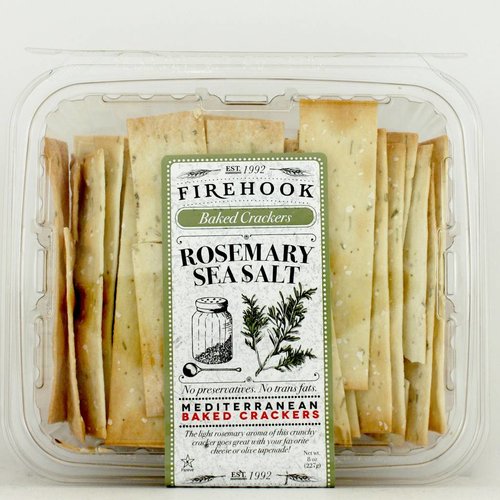 Firehook Rosemary Sea Salt Crackers 8oz