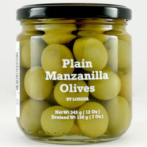 Losada Plain Manzanilla Olives 12oz.