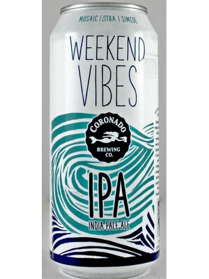 Coronado Brewing "Weekend Vibes" India Pale Ale 16oz Can - San Diego CA