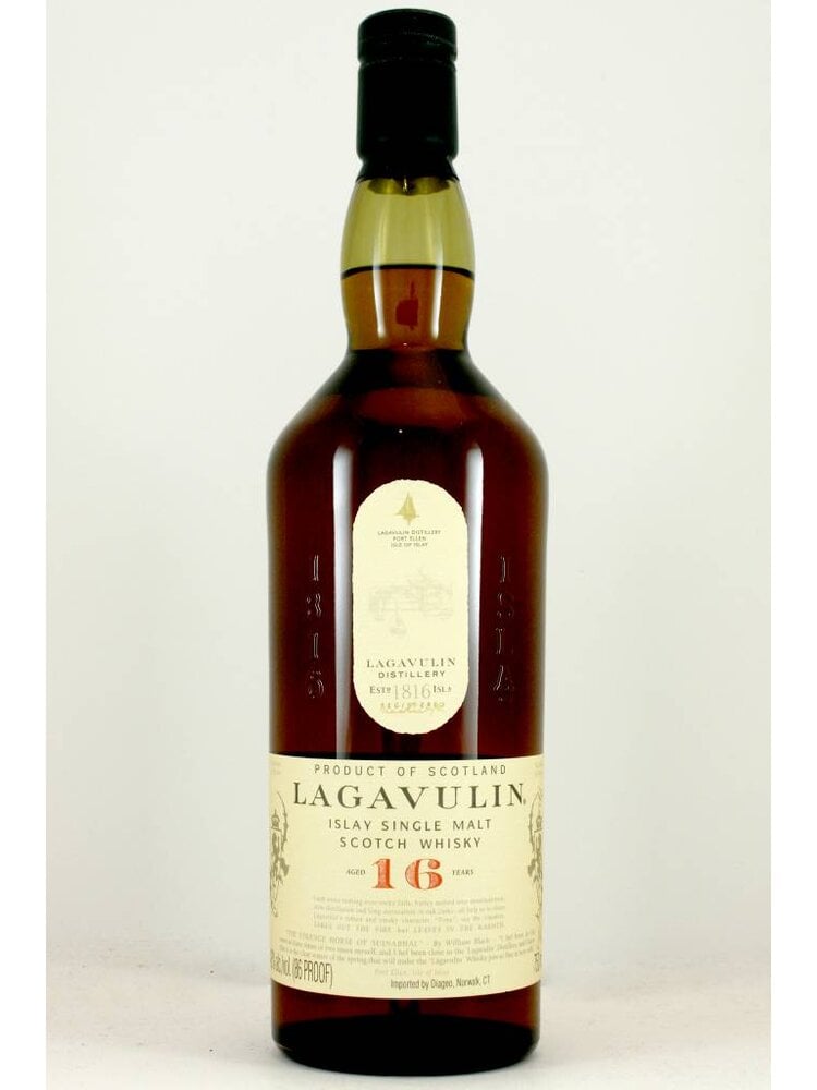 Lagavulin Islay Single Malt Scotch Whisky Aged 16 Years