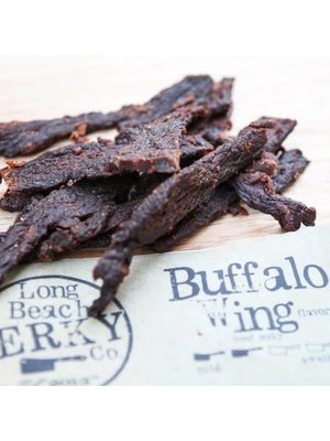 Long Beach Jerky "Buffalo Wing" 2.5oz Bag, Long Beach, California