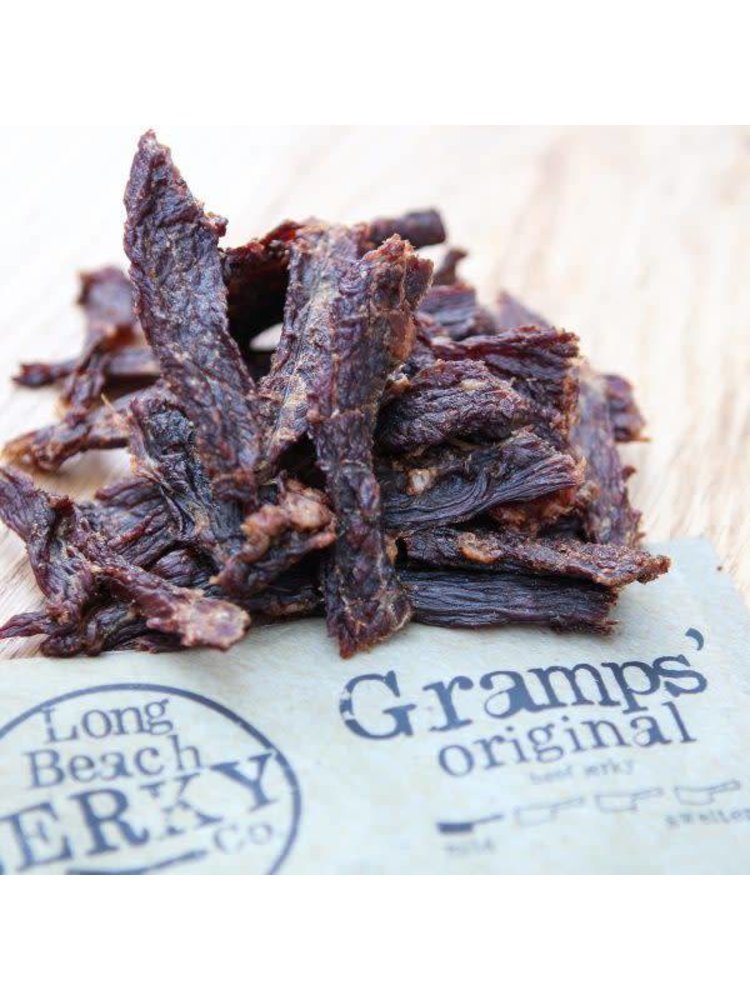 Long Beach Jerky Co. Gramp's Original 2.5oz Bag, Long Beach, California