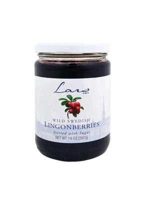 Lars Wild Swedish Lingonberries 14.1oz Jar, Sweden