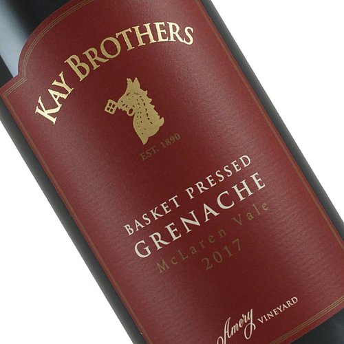 Kay Brothers 2017 Grenache Basket Pressed, McLaren Vale Kay Brothers 2017 Grenache Basket Pressed, McLaren Vale
