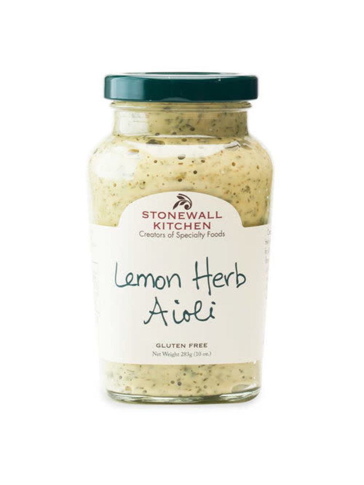 Stonewall Kitchen Lemon Herb Aioli 10.25oz Jar