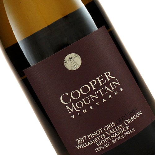 Cooper Mountain 2019 Pinot Gris Old Vines Willamette Valley, Oregon