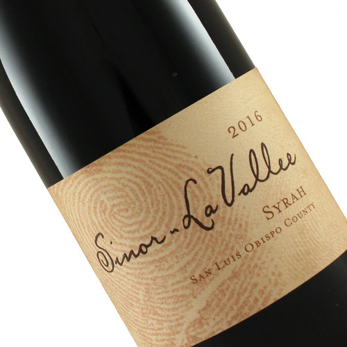 Sinor-LaVallee 2016 Syrah, San Luis Obispo Sinor-LaVallee 2016 Syrah, San Luis Obispo