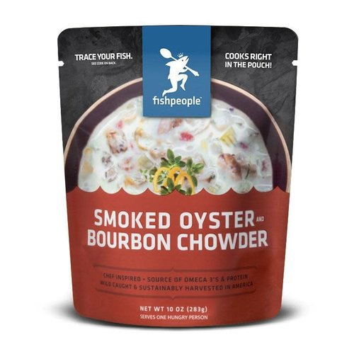 Fishpeople Smoked Oyster and Bourbon Chowder 10oz. Portland, Oregon Fishpeople Smoked Oyster and Bourbon Chowder 10oz. Portland, Oregon