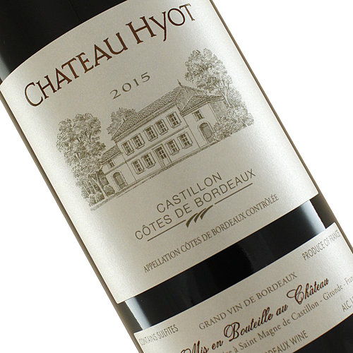Chateau Hyot 2018 Castillon Cotes De Bordeaux Chateau Hyot 2018 Castillon Cotes De Bordeaux