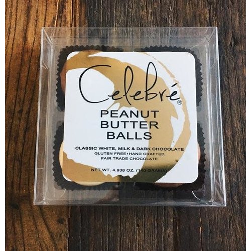 Celebre Peanut Butter Balls Assorted 4 Piece, Costa Mesa, California Celebre Peanut Butter Balls Assorted 4 Piece, Costa Mesa, California