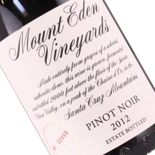 Mount Eden Vineyards 2018 Pinot Noir, Santa Cruz Mountains