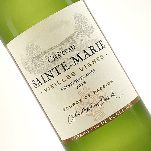 Chateau Sainte Marie 2019 Vieilles Vignes Entre-Deux-Mers, Bordeaux Chateau Sainte Marie 2019 Vieilles Vignes Entre-Deux-Mers, Bordeaux