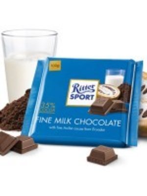 Ritter Sport Fine Milk Chocolate Bar 3.5oz, Germany