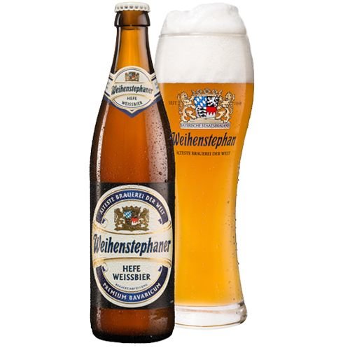 Weihenstephaner Hefe Weissbier 330ml bottle - Germany