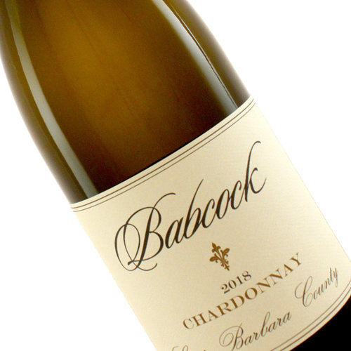 Babcock 2018 Chardonnay, Santa Barbara County Babcock 2018 Chardonnay, Santa Barbara County