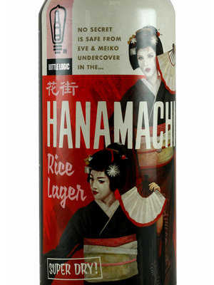 Bottle Logic Brewing "Hanamachi" Japanese Rice Lager 16oz can - Anaheim, CA