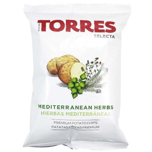 Torres Mediterranean Herb Potato Chips 1.76oz, Spain