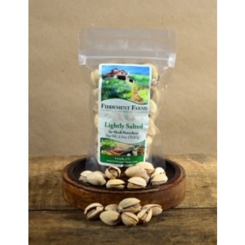 Fiddyment Farms Lightly Salted In-Shell Pistachios 2.5oz. California Fiddyment Farms Lightly Salted In-Shell Pistachios 2.5oz. California