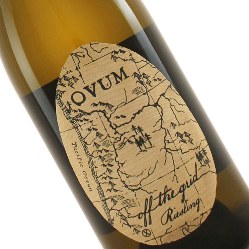 Ovum 2018 Riesling "Off The Grid", Rogue Valley Newburg, Oregon Ovum 2018 Riesling "Off The Grid", Rogue Valley Newburg, Oregon