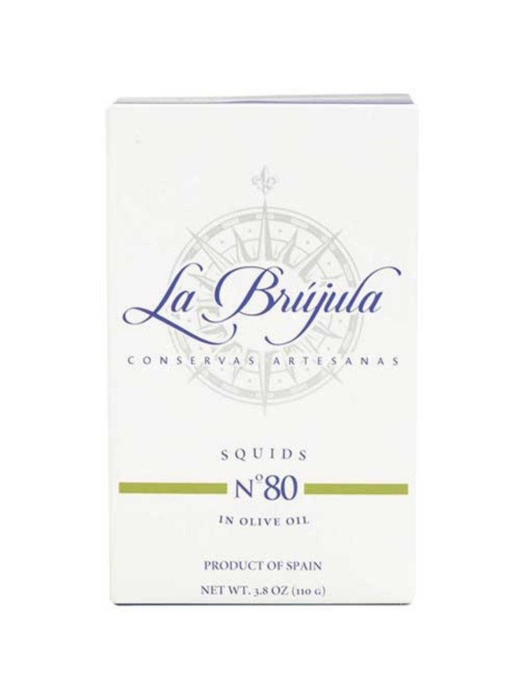 La Brujula No. 80 Squids in Olive Oil, Spain
