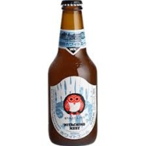 Kiuchi Brewery "Hitachino Nest" White Ale 330ml bottle - Japan