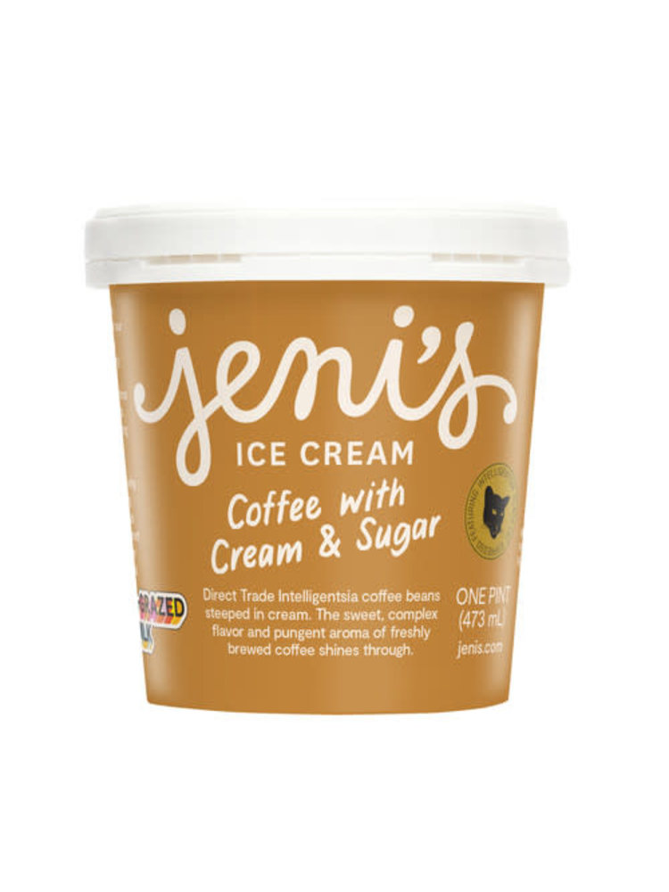 Jeni's Coffee With Cream & Sugar Ice Cream The Wine Country