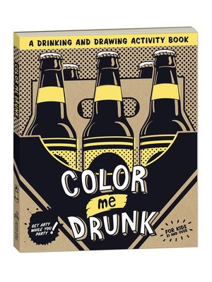 Book - Color Me Drunk Activity Book