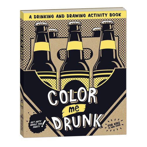 Book - Color Me Drunk Activity Book