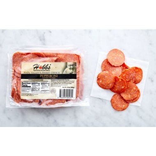 Hobbs' Pepperoni Sliced 12oz. Hobbs' Pepperoni Sliced 12oz.