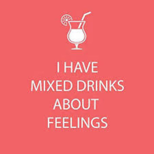 Napkin - PPD "I Have Mixed Drinks..." Napkin - PPD "I Have Mixed Drinks..."