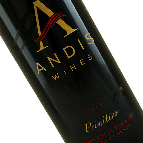 Andis 2015 Primitivo, Indian Creek, Amador County Andis 2015 Primitivo, Indian Creek, Amador County