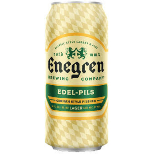Enegren Brewing "Edel-Pils" German Style Pilsner 16oz can - Ventura, CA Enegren Brewing "Edel-Pils" German Style Pilsner 16oz can - Ventura, CA
