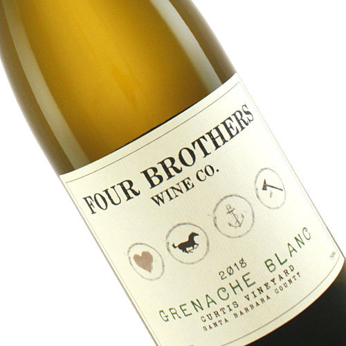 Four Brothers 2017 "Curtis" Grenache Blanc, Santa Barbara County Four Brothers 2017 "Curtis" Grenache Blanc, Santa Barbara County