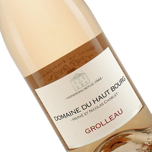 Domaine du Haut Bourg 2020 Grolleau Rose, Loire Valley Domaine du Haut Bourg 2020 Grolleau Rose, Loire Valley