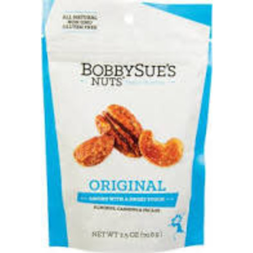 Bobbysue's Nuts "Original" 2.5oz Bobbysue's Nuts "Original" 2.5oz