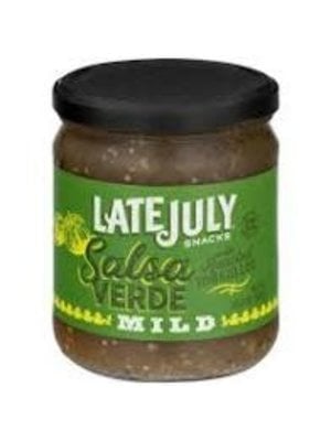 Late July Snacks Salsa Verde Mild, 15.5oz., North Carolina