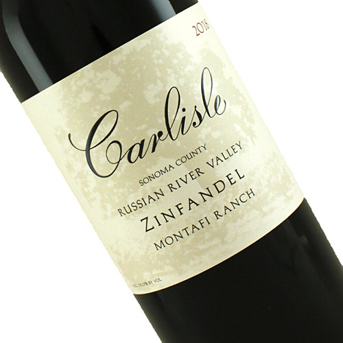 Carlisle 2018 Zinfandel Montafi Ranch, Russian River Valley Carlisle 2018 Zinfandel Montafi Ranch, Russian River Valley