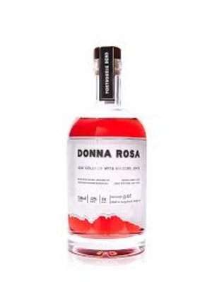 Portuguese Bend Distillery "Donna Rosa" Gin Colored with Hibiscus Juice, Long Beach, CA