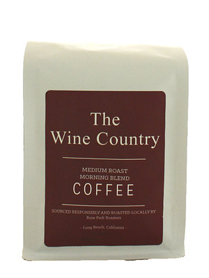 Rose Park Coffee Roasters - The Wine Country Blend Whole Bean Coffee 12oz. Bag Long Beach, CA