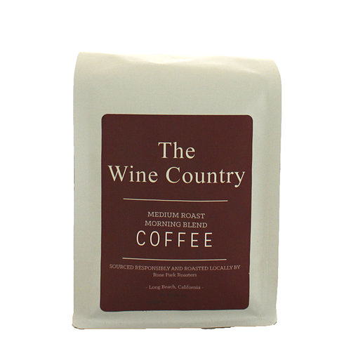Rose Park Coffee Roasters - The Wine Country Blend Whole Bean Coffee 12oz. Bag Long Beach, CA Rose Park Coffee Roasters - The Wine Country Blend Whole Bean Coffee 12oz. Bag Long Beach, CA