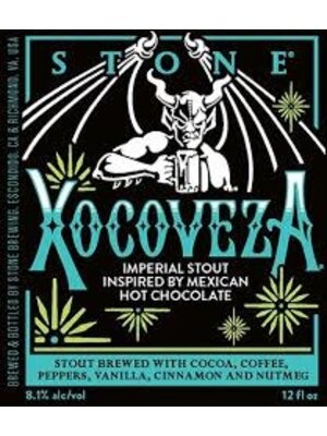 Stone Brewing "XOCOVEZA" Imperial Stout Inspired by Mexican Hot Chocolate 12oz can - San Diego, CA