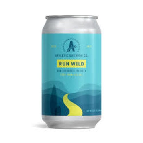 Athletic Brewing "Run Wild" Non Alcoholic IPA 12oz Can - San Diego, CA Athletic Brewing "Run Wild" Non Alcoholic IPA 12oz Can - San Diego, CA
