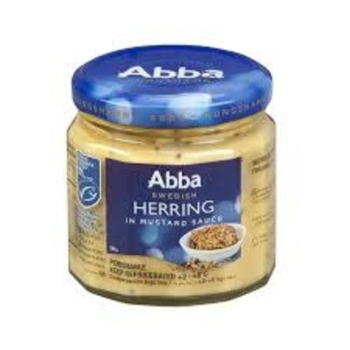 Abba Swedish Herring in Mustard Sauce 8oz. Abba Swedish Herring in Mustard Sauce 8oz.