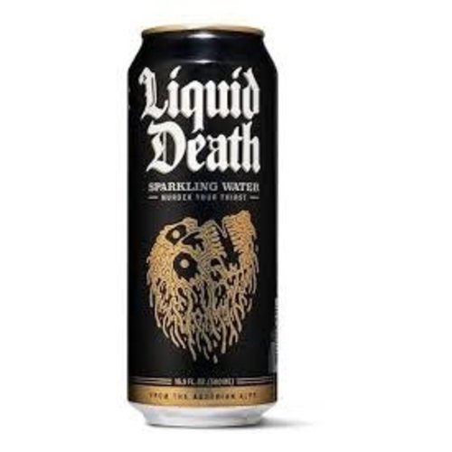 Liquid Death Austrian Sparkling Water 16oz can Liquid Death Austrian Sparkling Water 16oz can
