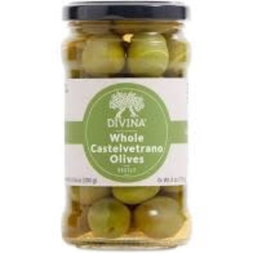 Divina Castelvetrano Olives Jar, Sicily Divina Castelvetrano Olives Jar, Sicily