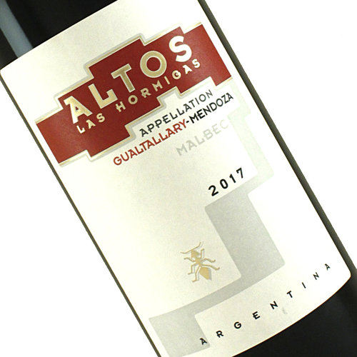 Altos Las Hormigas 2017 Malbec Gualtallary-Mendoza, Argentina Altos Las Hormigas 2017 Malbec Gualtallary-Mendoza, Argentina
